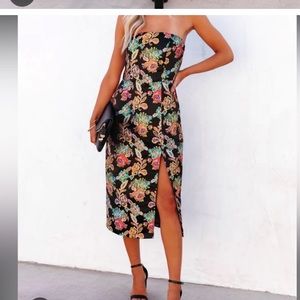 VICI GANNI JACQUARD dress